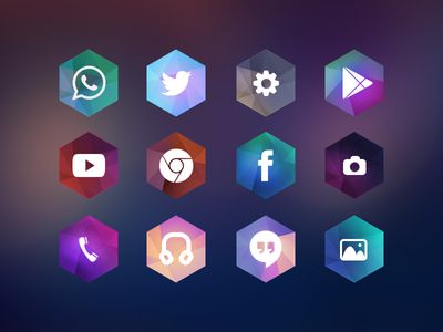 400x300 Hexagon Android Icon Theme Icons, Icon Icons Android Icons