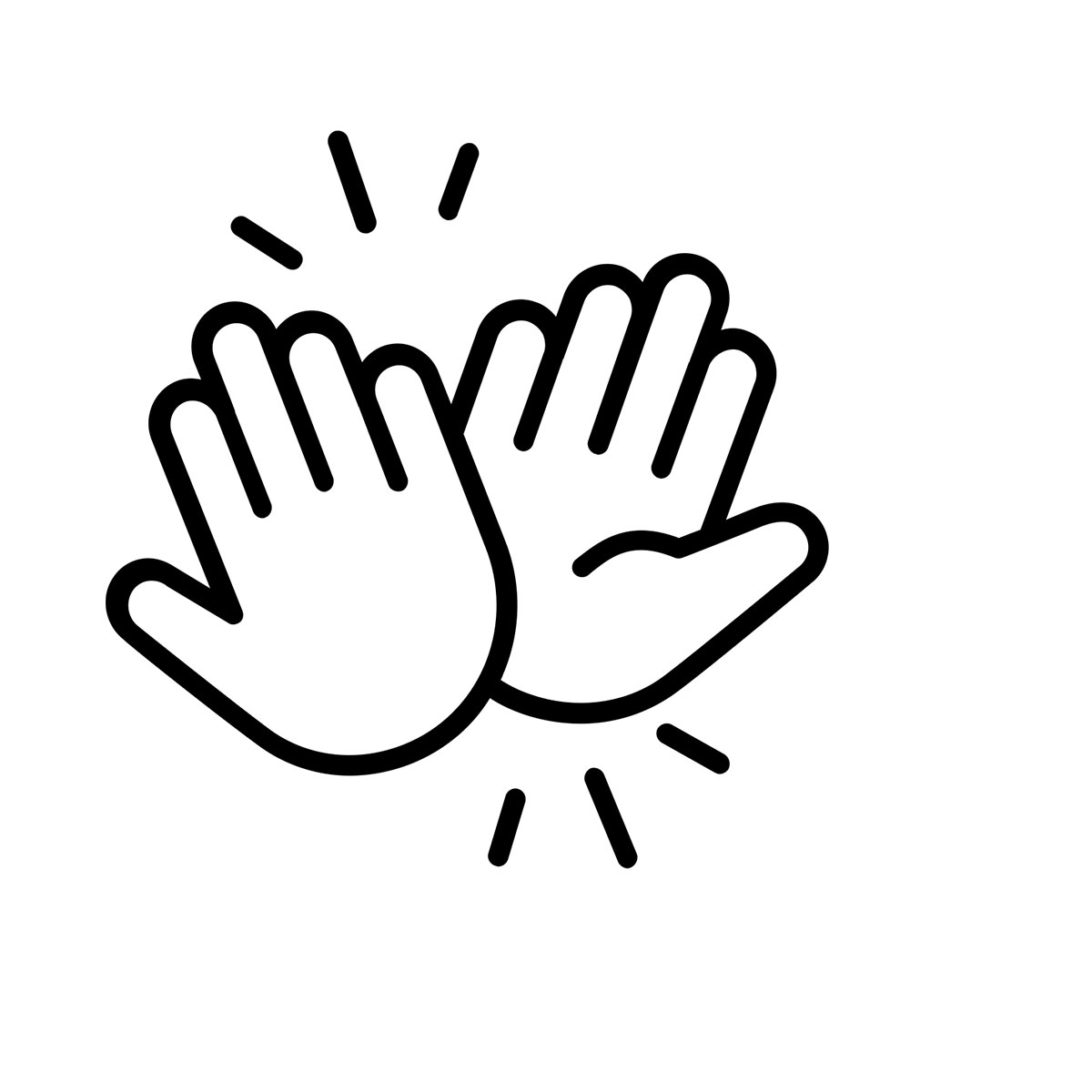 1200x1200 Hi Five Icon