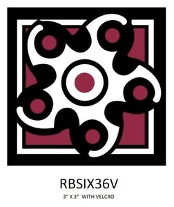 252x300 Rainbow Six Operator Patch With Hook Backing