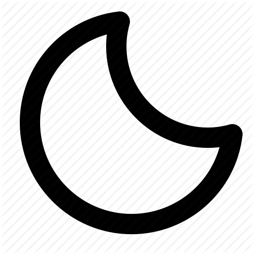 512x512 Hibernate, Mode, Moon, Moonlight, Night, Sleep, Sleeping Icon