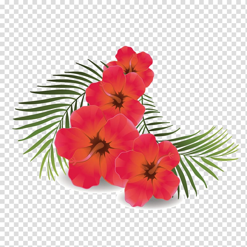 800x800 Pink Flowers With Leaves, Shoeblackplant Euclidean Icon, Green