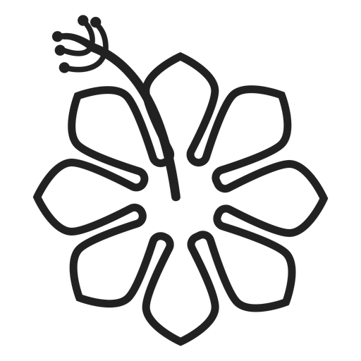 512x512 Tropical Hibiscus Icon