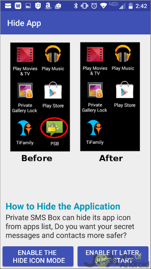 300x533 How To Hide Text Messages On Android To Keep Your Messages Private