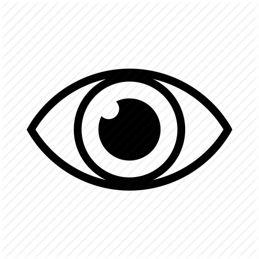 512x512 Eye, Hide, Password, Show, Sight, View, Vision Icon