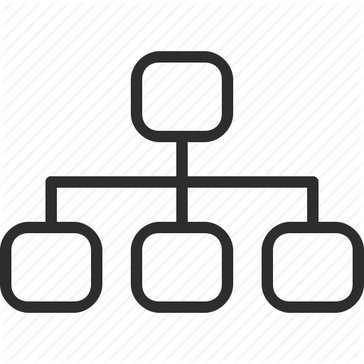 512x512 Hierarchy, Map, Navigation, Orgnization, Site, Sitemap, Tree Icon