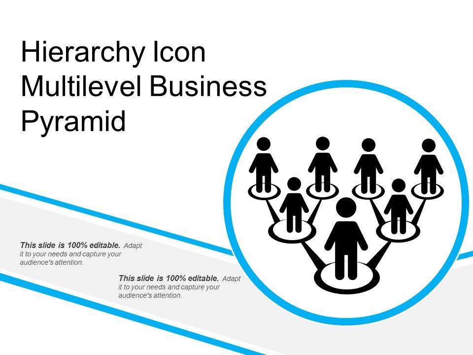960x720 Hierarchy Icon Multilevel Business Pyramid Powerpoint