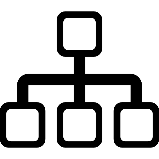 512x512 Network Or Hierarchy Graphic Icons Free Download