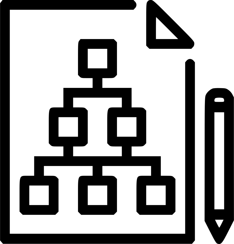 942x980 Pen Pencil Paper Document Flaw Chart Hierarchy Png Icon Free