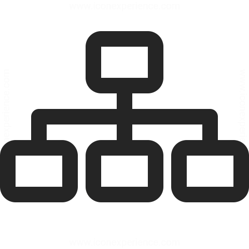 512x512 Elements Hierarchy Icon Iconexperience