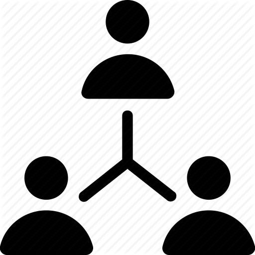 512x512 Group, Network, Organization, Team, Team Hierarchy Icon