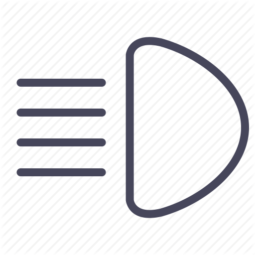 512x512 Automobile, Cars, Headlight, High Beam, Light, Wsd Icon