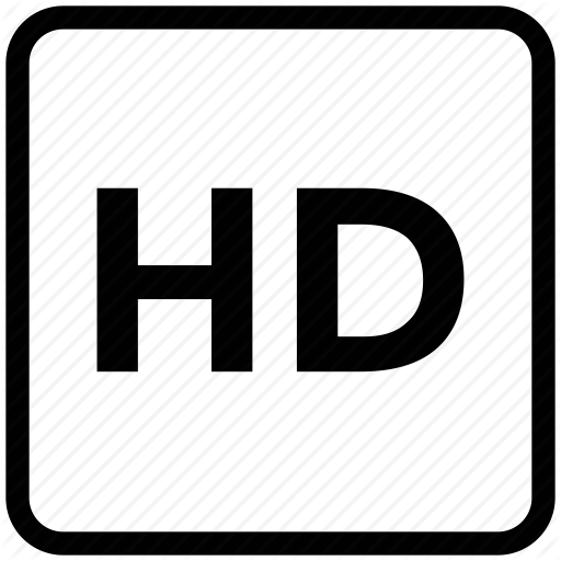 512x512 Entertainment, Hd, Hd Sign, Hd Video, High, High Definition, Stamp
