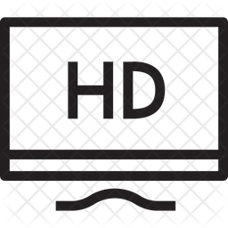 256x256 High Definition Icon Of Line Style