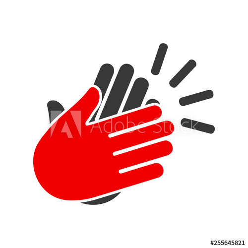 High Five Icon Applause Icon, Clapping Hands, Show Concept 500x500 High Five Icon Applause Icon, Clapping Hands, Show Concept