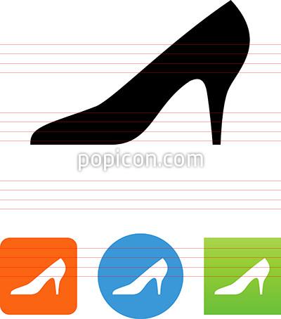 400x454 High Heel Icon