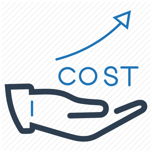 512x512 Cost, Expenditure, High, Rising Icon