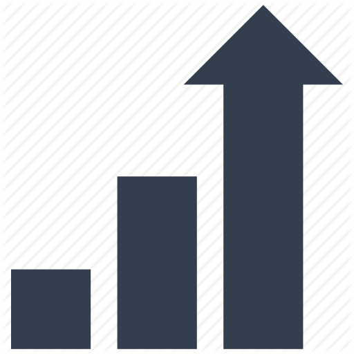 512x512 Arrows, Chart, Dirrection, Growing, Growth, High Icon