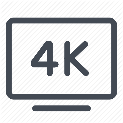 512x512 Hd, High Definition, Tv, Ultra, Ultra Hd Icon