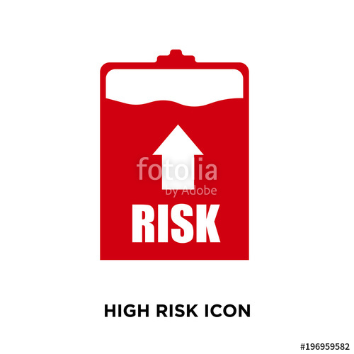 500x500 High Risk Icon Stock Image And Royalty Free Vector