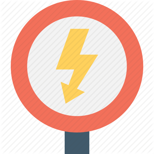 512x512 Danger, Electricity Risk, High Voltage, Voltage Warning, Warning