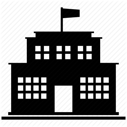 512x512 Building, College, Education, High, Middle, School Icon