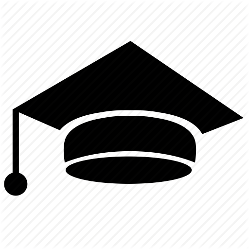 512x512 Cap, Education, Head, High, School Icon