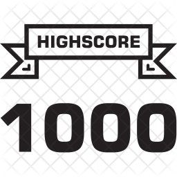 256x256 Highscore Icon Of Line Style