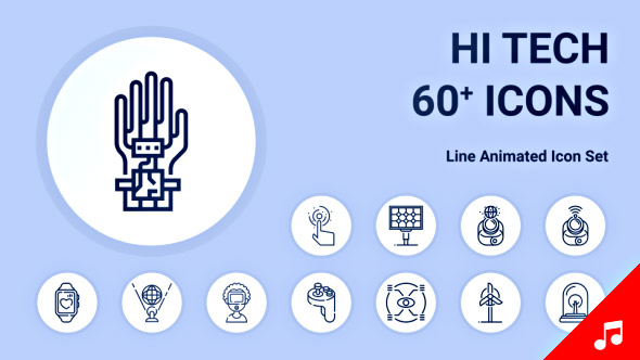 590x332 Robot Technology Drone Hi Tech Animation