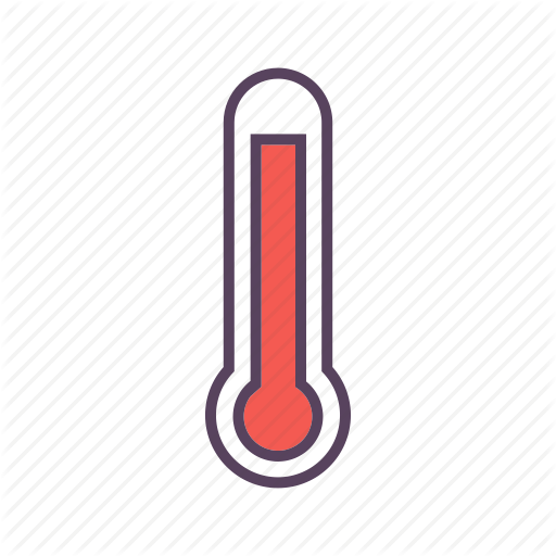 512x512 High Temperature, Temperature, Thermometer, Weather Icon