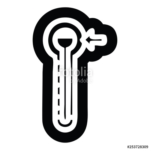 500x500 High Temperature Icon Stock Image And Royalty Free Vector