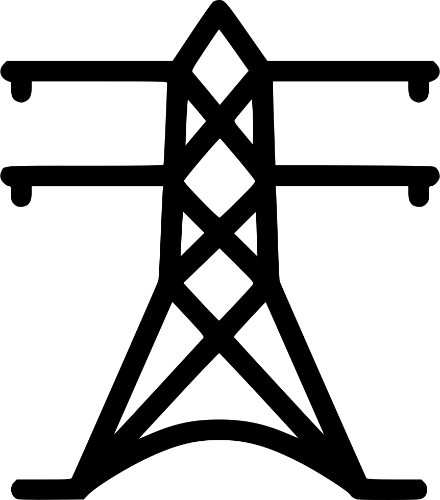 862x980 Electricity High Voltage Landline Png Icon Free Download