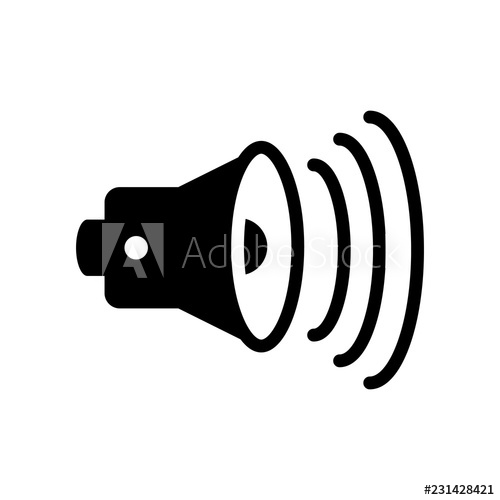 500x500 High Volume Icon Trendy High Volume Logo Concept On White