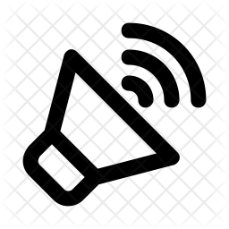 256x256 High Volume Icon Of Line Style