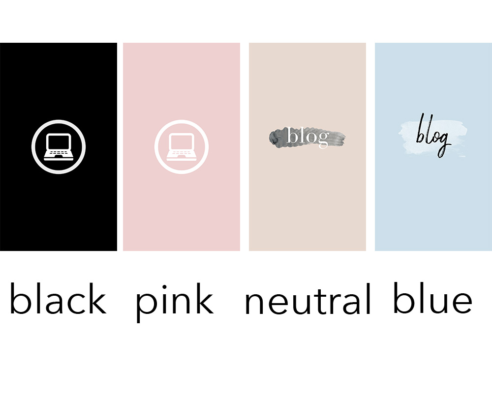 1000x800 Instagram Highlight Icons