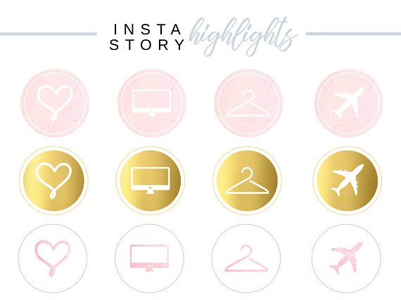 570x427 Instagram Story Highlights Icons