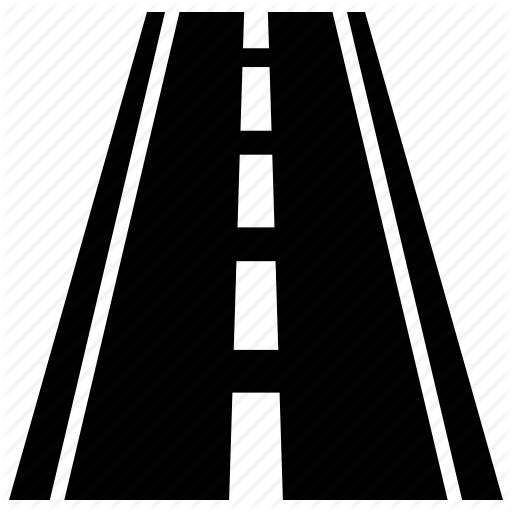 512x512 Highway, Road, Travel Icon