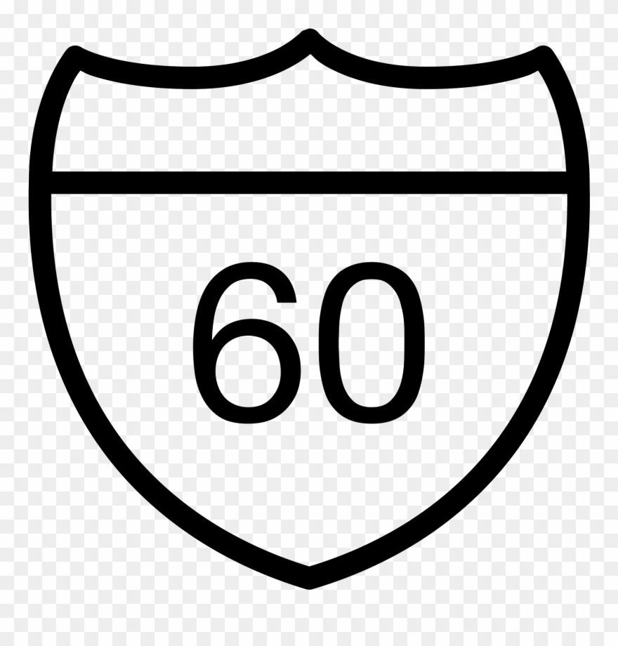 880x920 Highway Sign Icon