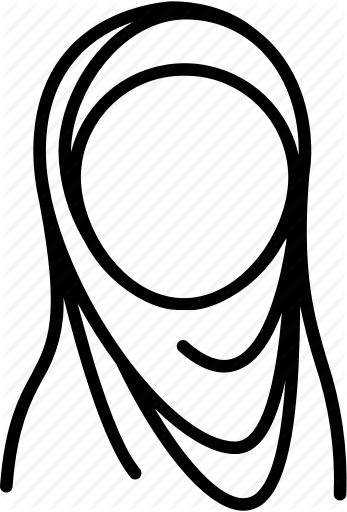 347x512 Hijab, Islam, Muslim, Profile, User, Woman Icon