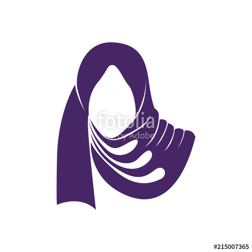 500x500 Hijab Hijab Logo Hijab Store Logo Hijab Icon Hijab Vector