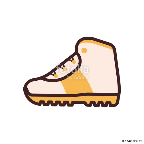 500x500 Hiking Boot Icon Stock Image And Royalty Free Vector