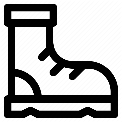 512x512 Boot, Camping, Footwear, Hiking, Shoes Icon