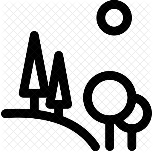 512x512 Hill Icon Of Line Style