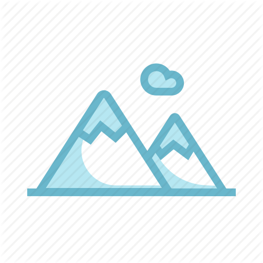512x512 Hill Icon, Landscape, Mount, Mountain, Nature, Outside, Vacation Icon
