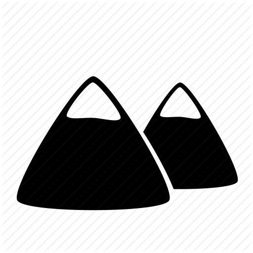 512x512 Cliff, Hill, Mountain, Snow Hill, Winter Icon