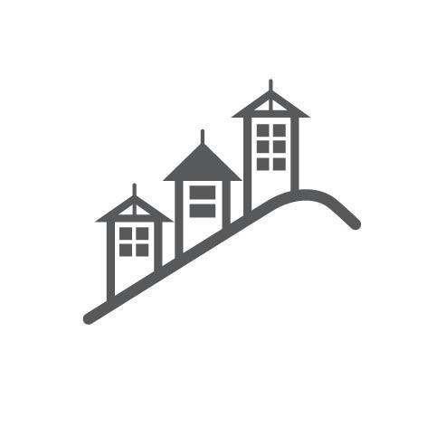472x472 Town Houses On Hill Brand Icon Wellingtonnz