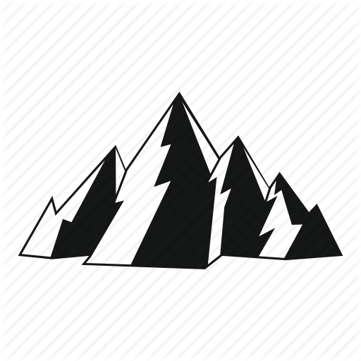 512x512 Hill, Ice, Mountain, Season, Snow, Travel, Winter Icon