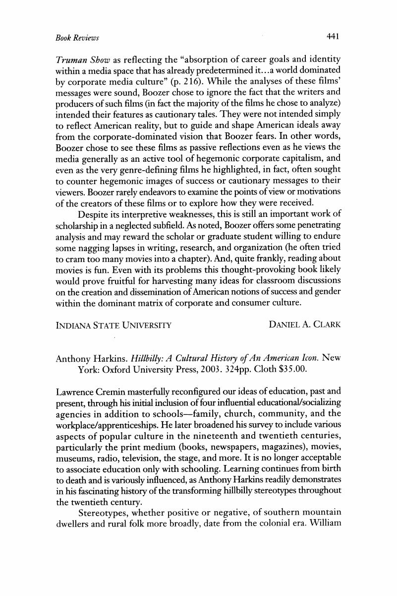 801x1201 Anthony Harkins Hillbilly A Cultural History Of An American Icon