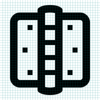200x200 Door Hinge Icon