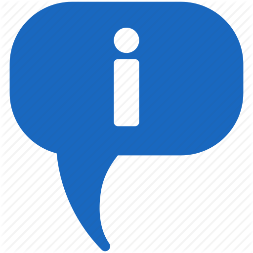 512x512 About, Comment, Hint, Info, Information, Message, Status Icon