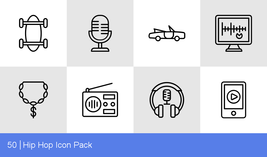 896x528 Download Hip Hop Icon Pack